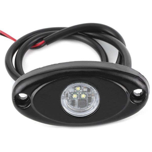 Bil LED Lys, 9w Hvid LED Bil Lys Auto Baggrundslampe Motorcykel Chassis Atmosfærisk Belysning Aluminium Legering
