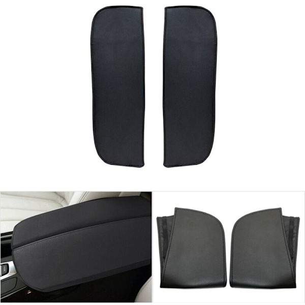 PU-läder Center Console Armrest Cover Bilöverdrag Trim Skydd för X5X6 14-18 Beige