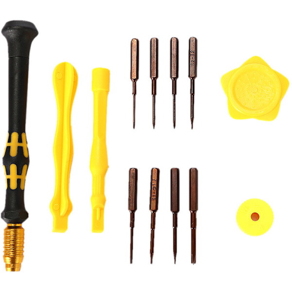 13-delad multifunktionsskruvmejsel demontering underhåll reparation verktyg för X, 8/8 Plus/7/7 Plus/6/6Plus/6S/5/5C/5S/4/4S/4/3/2/Mini, bärbar dator