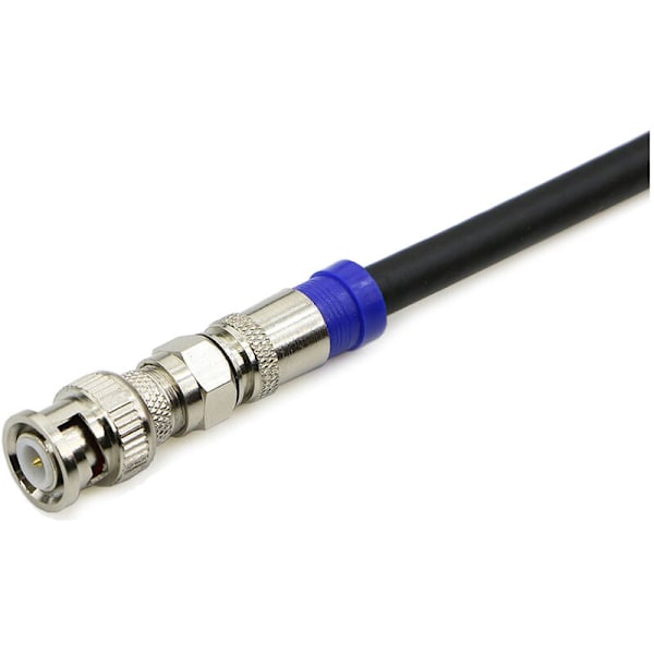 20 stk. BNC han-stik til F hun-stik adapter koaksial konnektor koblingsadaptere CCTV-kamera (20 stk.)