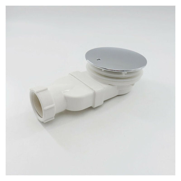 ABS Dome Extra-Flat Duschavlopp, vit（Avlopp）