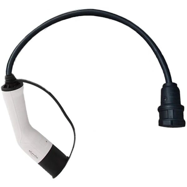 Type 2 - Schuko 16A Sähköauton Latausliitäntä, Type 2 Pistorasia Schuko Pistorasiaan, Sähköauton Latausadapteri
