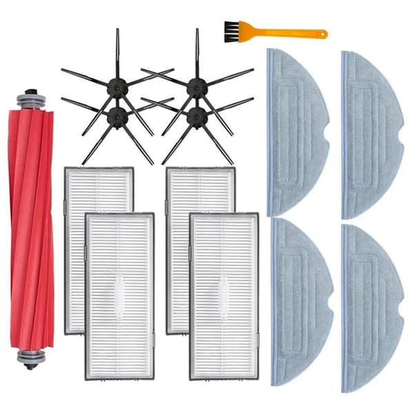 Til S7 Max T7S/T7S plus Hepa Filter Mop Klud Støvsuger Dele Tilbehør, Sort