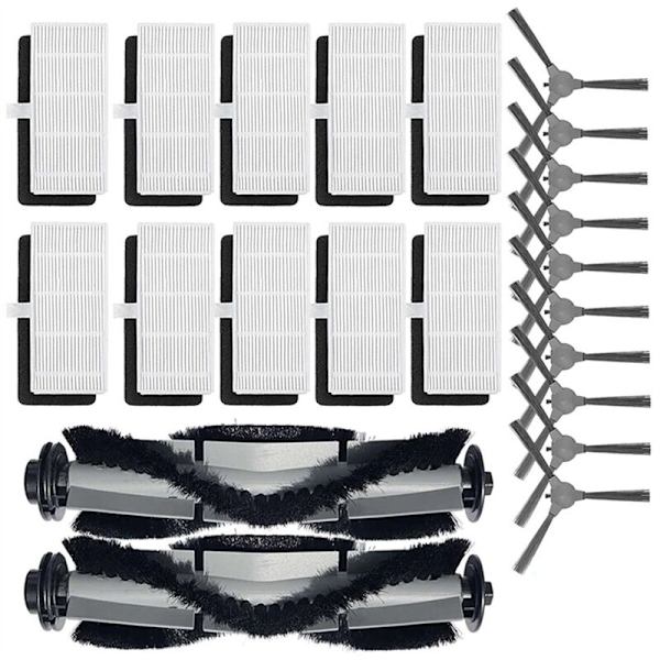 Ersättningsdelar för R3500 R3500S R550 R650 R600 R700 Filter Sidorollborste