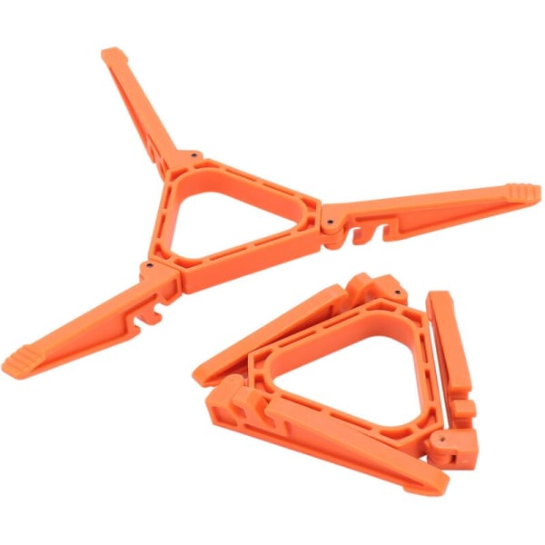 2Pcs Fuel Can Stabilizer for Camping Stoves Foldable Outdoor Hiking Cooking Gas Tank Stove Canister Holder Tripod