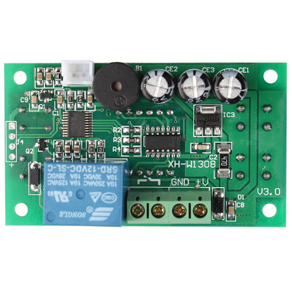 24V Grønt Lys Digital Temperatur/Kølesensor Display Temperaturregulator Switch Modul