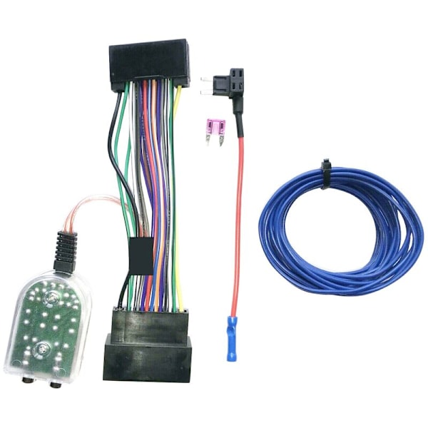 For 2011-2018 fabrikkradio, legg til subwoofer forsterkeradapter plugg og spill sele