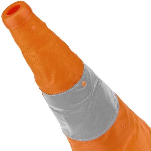 Liikennekartio heijastimella signaalinkäyttöön ja merkinnän tekemiseen, 50 cm, taitettava