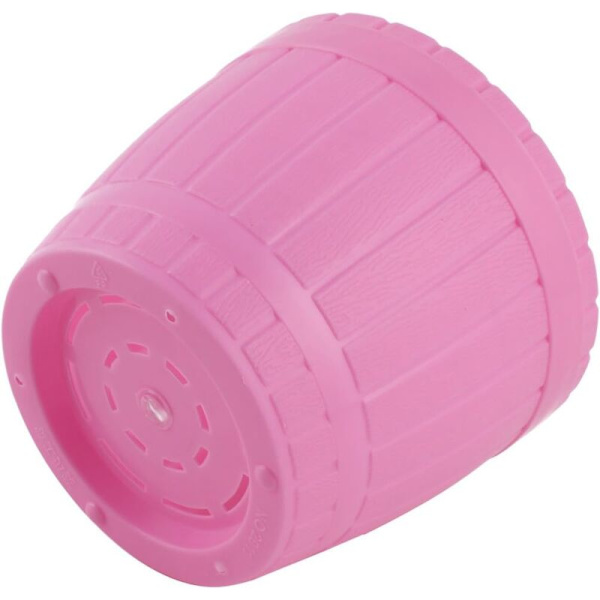 sourcing map Blomkruka Växter Hemträdgård Plastcylinder Grönsaksplanteringshållare Rosa
