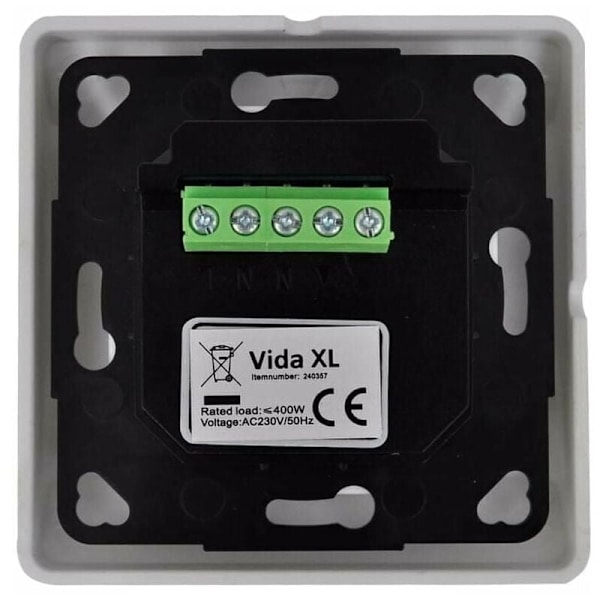 Regulator til roterende motor med programmerbar timer