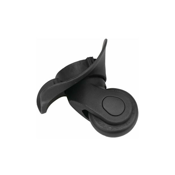1 par svarta resväskor med 360 graders svängbara hjul 91x107x49mm - BQLZR