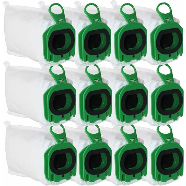 12 støvsugerposer til Vorwerk Kobold VB100 VB 100, udskiftningsstøvsugerpose til Vorwerk Kobold FP100 FP 100 støvsuger