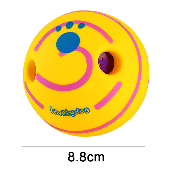 Husdjursleksak för hundar, Vagglande Rolig Boll för Lek, Beröring, Viftning och Träning