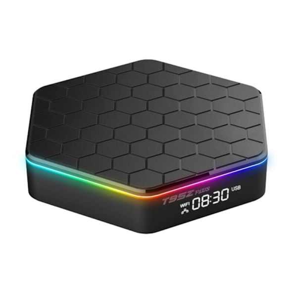 T95Z plus Android 12 TV Box 8K Allwinner H618 2.4G 5G WiFi 6 BT 5.0 Media Player Android Box 2GB+16GB, EU-stik