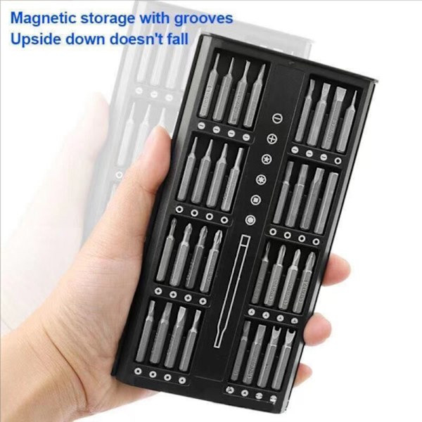 63 in 1 ruuvimeisselin kärjet magneettiset ruuvimeisselit Mini tarkkuusruuvimeisselit