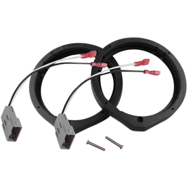 2 stk 6,5 tommers bilhøyttaleradapter med ledningsnett for Accord -Z 2006-2011