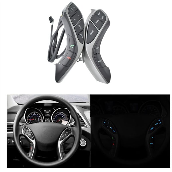 Til 2012-2015 Auto Ratknapper Knap Lyd Telefon Bluetooth Cruise Control Afbrydere Bil Tilbehør