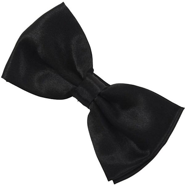 Justerbar Butterflybånd i Polyester Sort