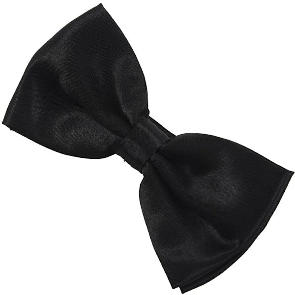 Justerbar Fluga i Polyester, Svart