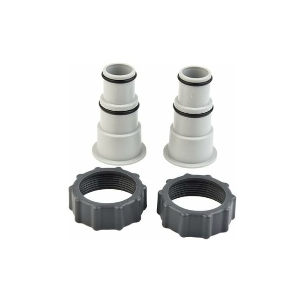 Adapter for Intex svømmebasseng, erstatningsslange adapter for pumper, A-serie, med skrueinn hunngjenger