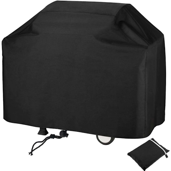 Grilldæksel Heavy Duty 210D Oxford Presenning Gas BBQ Beskyttelse, Grillhusdæksel Kulgas BBQ Camping Beskyttelse Anti Vand/UV/Vind/Fugtighed