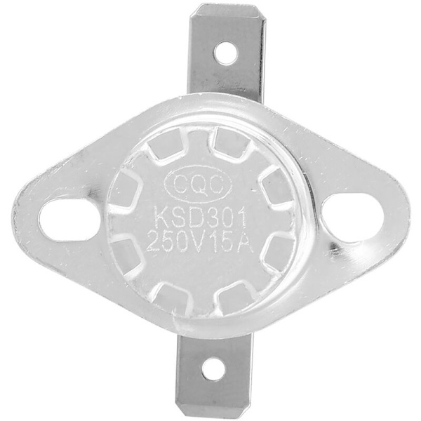 5 st KSD301 Termostatbrytare 250V 15A Normalt Stängd Temperaturreglering 115℃