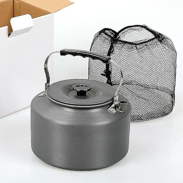 Utomhus 2L Te Picknick Lar Bärbar Tekanna Maker Legering Cam Utrustning Spis Tillbehör