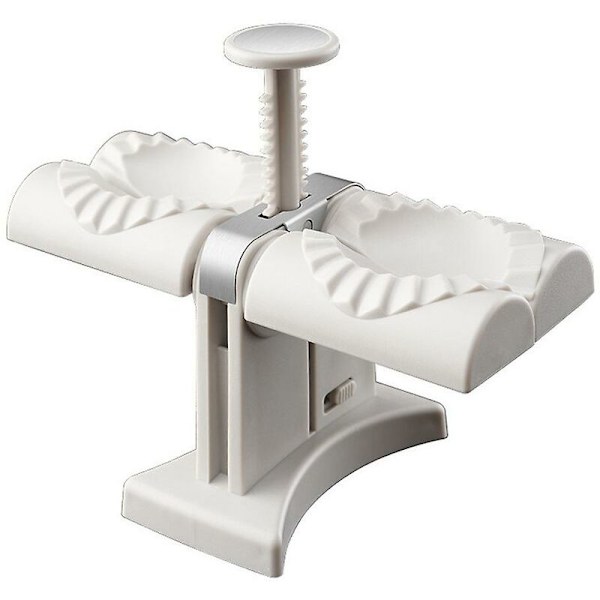 Dumpling Maker Maskine, Automatisk Dobbelt Hoved Dumpling Maker Maskine Presse, Lazy Dumpling Maker Kit