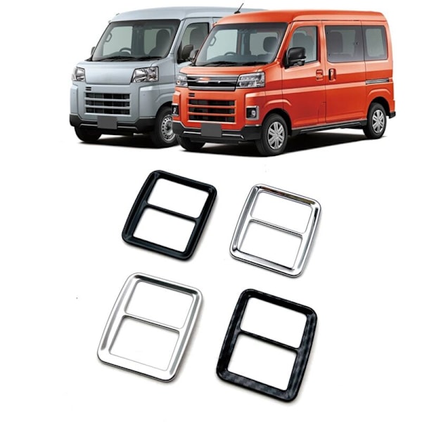 Auto Matte Silver Hazard Warning Light Frame Switch Cover Trim ATRAI/ CARGO 2022+