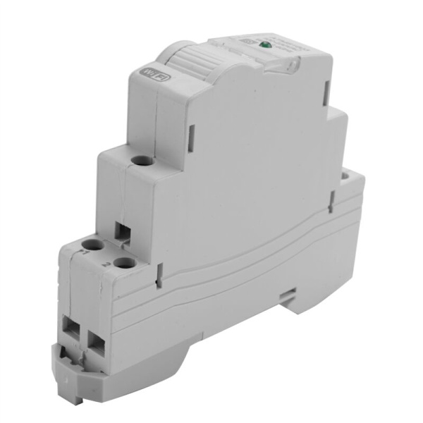Tuya Enfasig WiFi Intelligent Energimätare 100A DIN-skena Noggrann Mätning Voltmeter Amperemeter Effekt ATMS1603