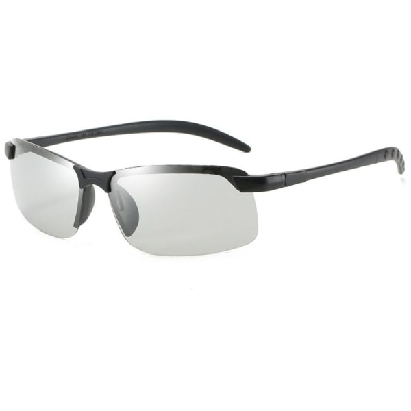 Polariserade fotokromatiska solglasögon för män Körning Fiske Golfglasögon UVA UVB-skydd，