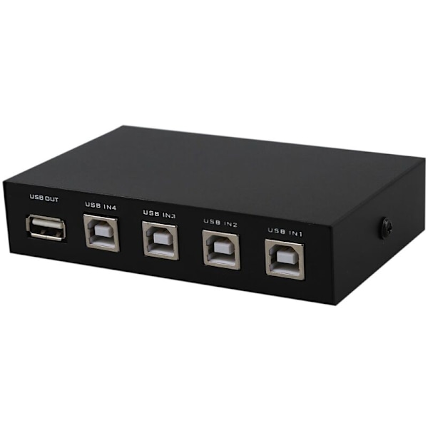 Uusin Mini 4 Port USB Tulostin Skanneri Jaa Jakaminen Kytkin