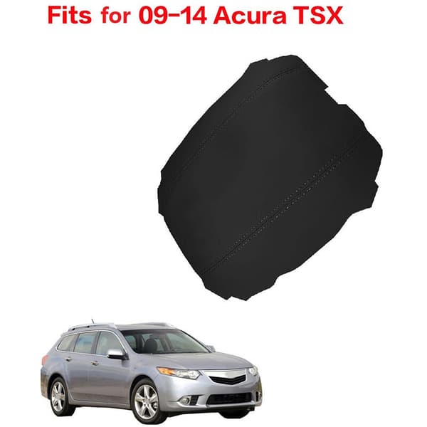 Syntetiskt läder Center Console Armrest Cover TSX 2009-2014