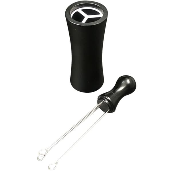 Nåle Kaffe Tamper Kaffe Tamper Distributør Nivelleringsværktøj Nåle Type Kaffe Pulver Distributør Sort