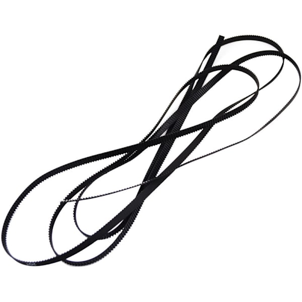 2x GT2-remskivor med 20 tänder, 5 mm + 6 mm borrning, kuggrem & 4x spännare för 3D-skrivare Reprap