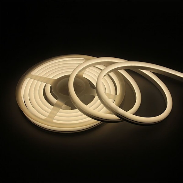 Flexibel LED-remsa Flex LNF 5m 16x8mm 220VAC fluorescerande orange