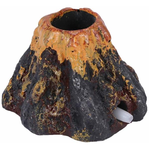 Vulkanformet Akvarie Dekoration Luftpumpe Luftboble Sten Luftpumpe Drev Akvarie Legetøj Akvarie Ornament Dekoration