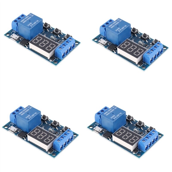 4X -521 1-suuntainen digitaalinen aikarele, syklin aikakatkaisin, viivekytkin, piirilevy, ajoitusohjausmoduuli