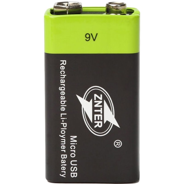 Znter 9V 400Mah Ultra-Effektiv Genopladelig Lithium Polymer Batteri Usb til Rc Kamera Drone Tilbehør