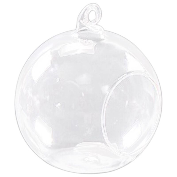 8cm Ripustettava lasikukka maljakko kasvimaljakon jalusta pidike terraarioastia kynttilänjalka tealight pidike kodinsisustus
