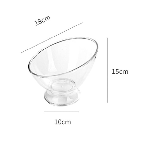 Kaffehållare, transparent plast K-kopphållare, bänkkaffehållare, kaffekapslar, kapselbox