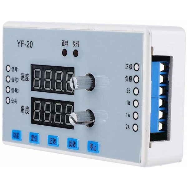 YF-20 Speed ​​​​Controller 7-30V DC Digital Display Driver Control Module för stegmotorns hastighetskontroll