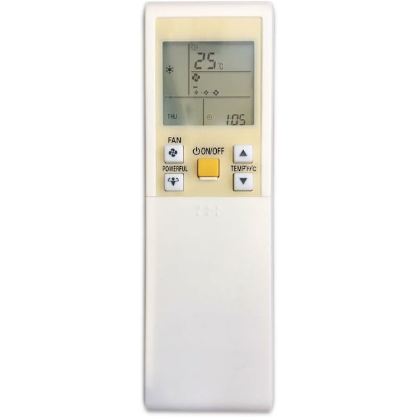 Udskiftningsfjernbetjening til Daikin ARC452A erstatter og er kompatibel med ARC452A8 ARC452A9 ARC452A10 ARC452A11 ARC542A12 ARC452A13 ARC452A14 KT