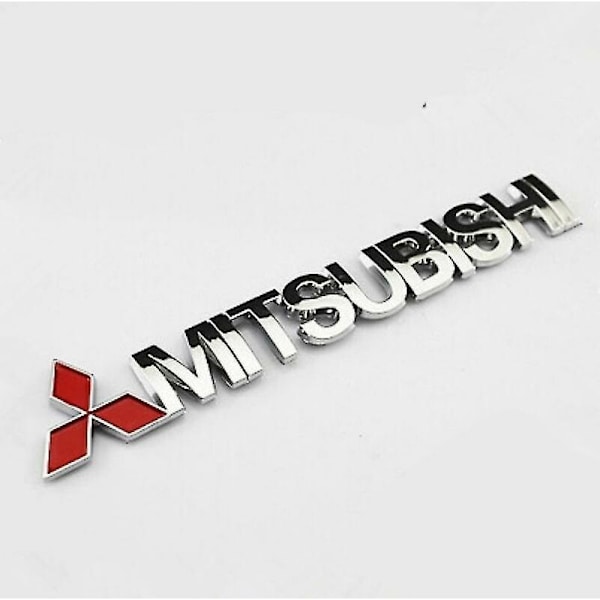 3D-bilmärkesemblemdekal för Mitsubishi