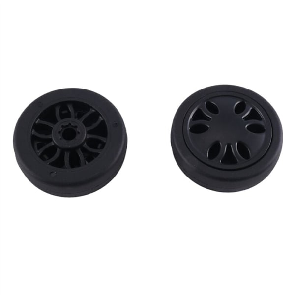 50 mm x 12 mm bagasjerull erstatning hjul slitesterk PU koffert hjul erstatning hjul bagasje erstatning hjul