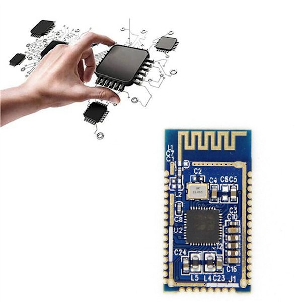 Bluetooth V5.0 Stereo Modul BK3266 AT Omdöpt All-In-One Modul Seriell Kontroll Sändtagare Mottagare