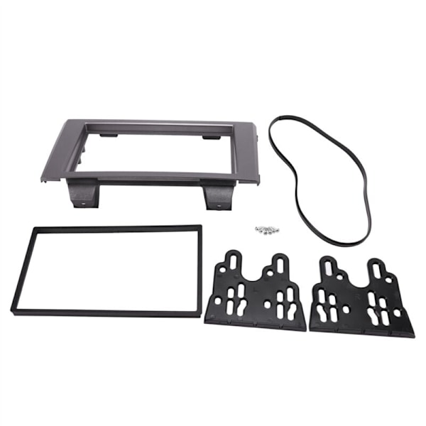 4X Dobbel Din Bil Fascia Radio Panel for Daily 2006-2014 Dash Kit Audio Ramme Install Bezel