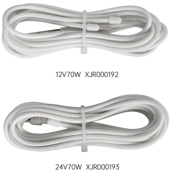2 st 3D-skrivardelar Uppvärmningsrör 6x20mm 24V 70W Keramisk värmepatron för Mk8 Cr10 3-V6 HotEnd J-