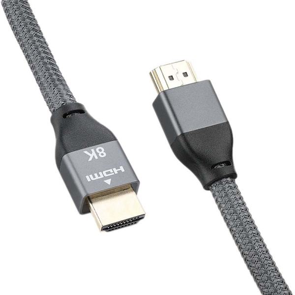 Kabel, 8K @ 60Hz datakabel version 2.1, let og bærbar til projektorer, tv-skærme