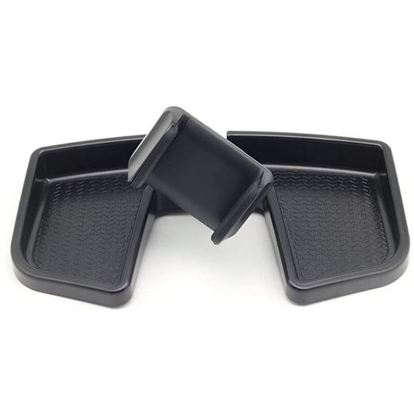 Multi-Bracket Telefon GPS-holder med opbevaringsboks 2016 2017 2018 2019 2020 2021 (Sort)
